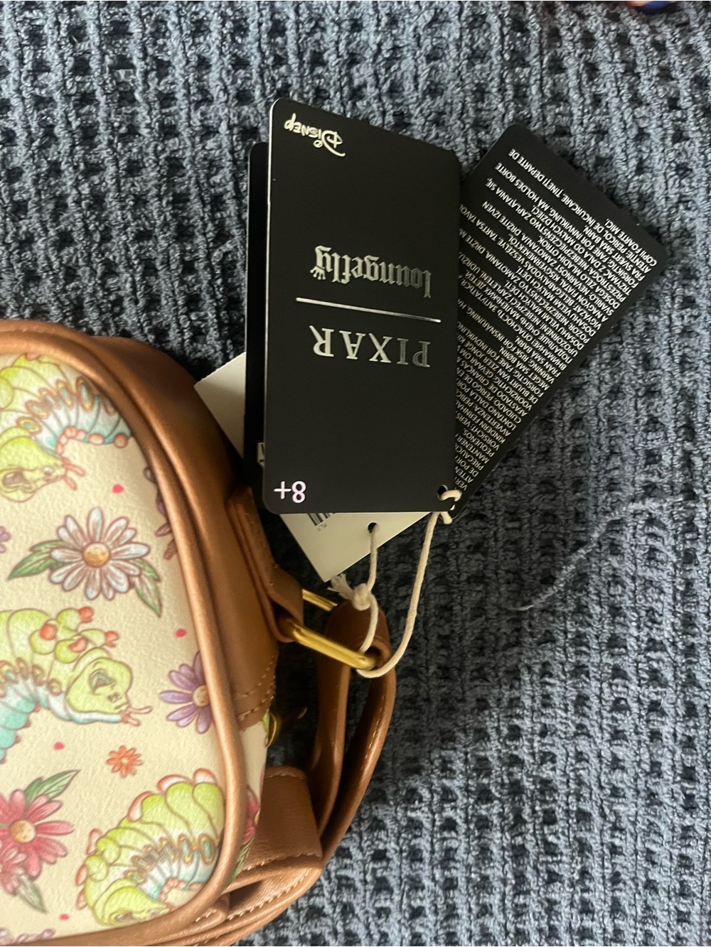 Loungefly Tan Crossbody Bag a bugs life - Picture 2 of 4